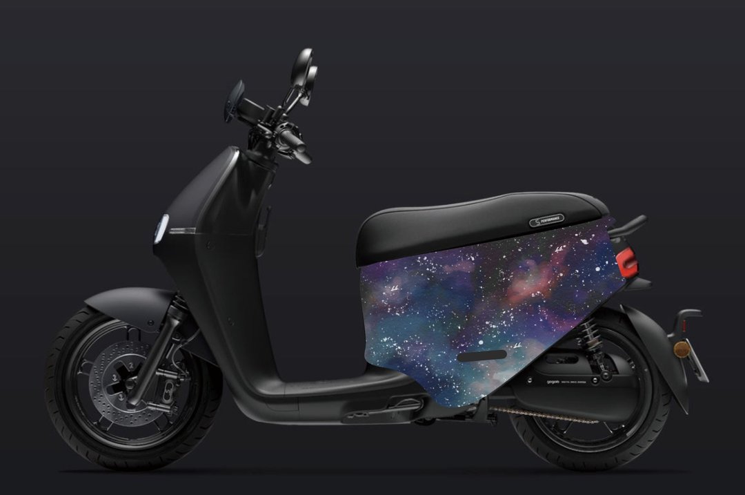 BLR gogoro 防刮车套 iD78 宇宙 - 其他 - 聚酯纤维 黑色