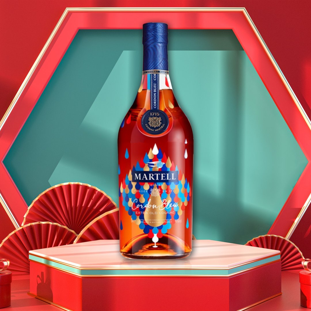 2024 祝贺酒| 马爹利蓝带 限定版 送威士忌对杯 - 酒类 - 玻璃 