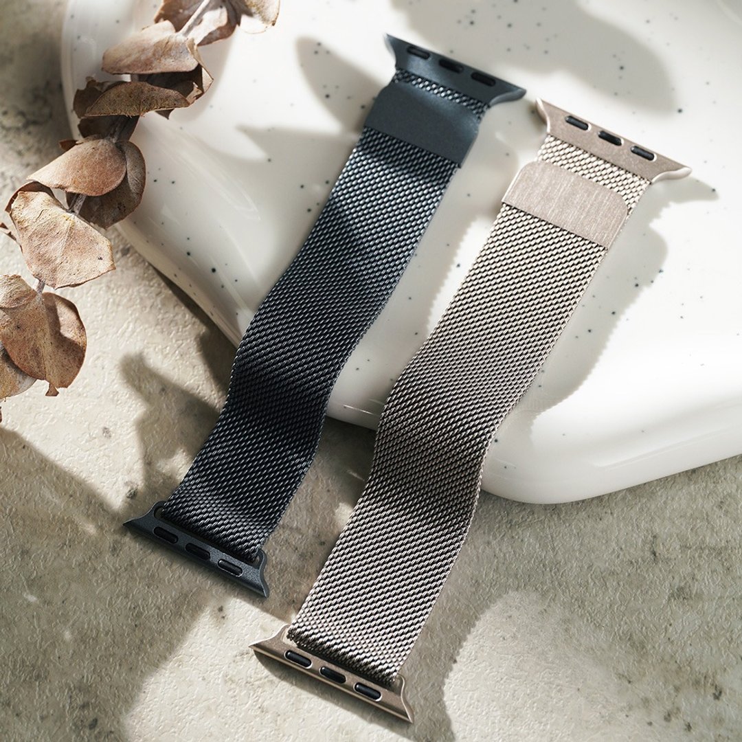 Apple Watch 不锈钢超薄米兰 磁吸苹果表带 - 表带 - 其他金属 
