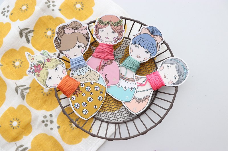 Little Women 小妇人卷线器/集线卡 - 木工/竹艺/纸艺 - 纸 