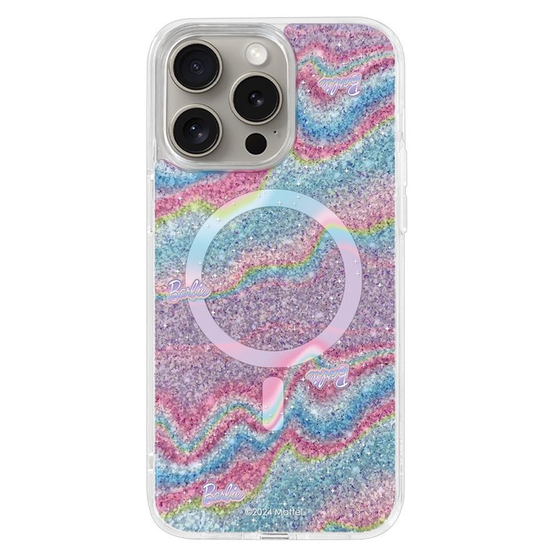 Barbie－闪耀彩虹 闪耀的妳 iPhone 15 14 13 12 Pro Max 防摔壳 - 手机壳/手机套 - 其他材质 多色