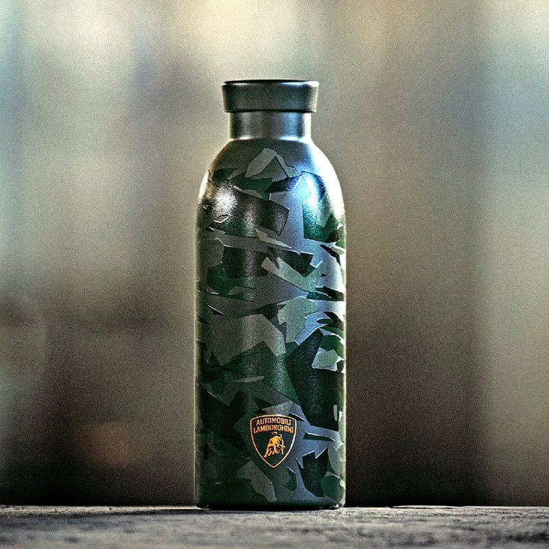 意大利 24Bottles x 蓝宝坚尼 限量联名款保温瓶 500ml - 保温瓶/保温杯 - 不锈钢 多色