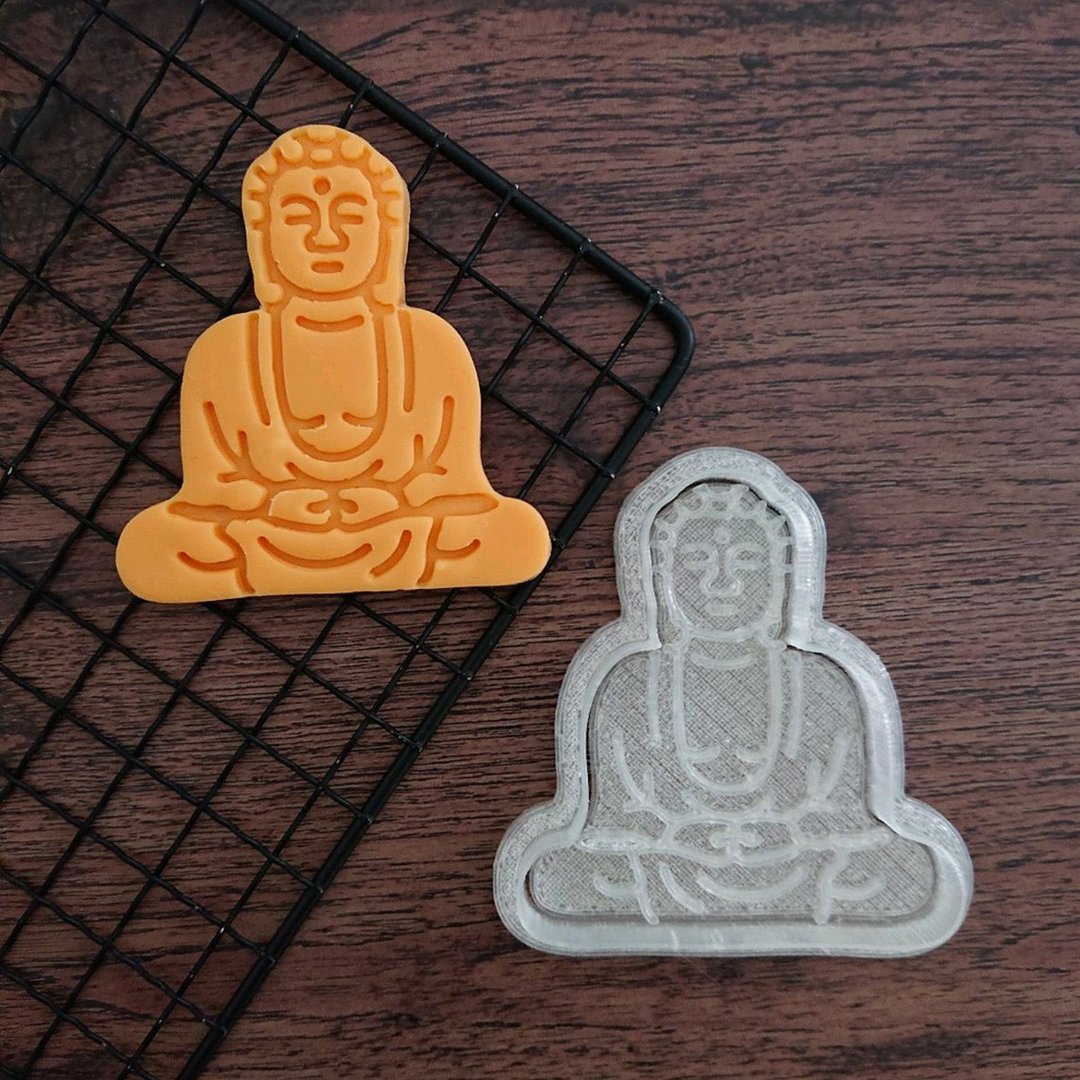 [Cookie type] Kamakura Daibutsu - 厨房用具 - 塑料 透明
