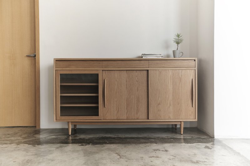 多功能器物柜 ( 两种尺寸) - 衣柜/鞋柜 - 木头 咖啡色