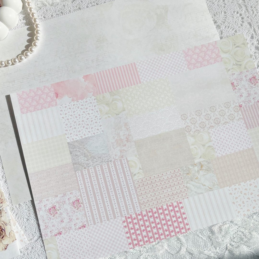 patchwork design paper - 纸盒/包装盒 - 纸 多色
