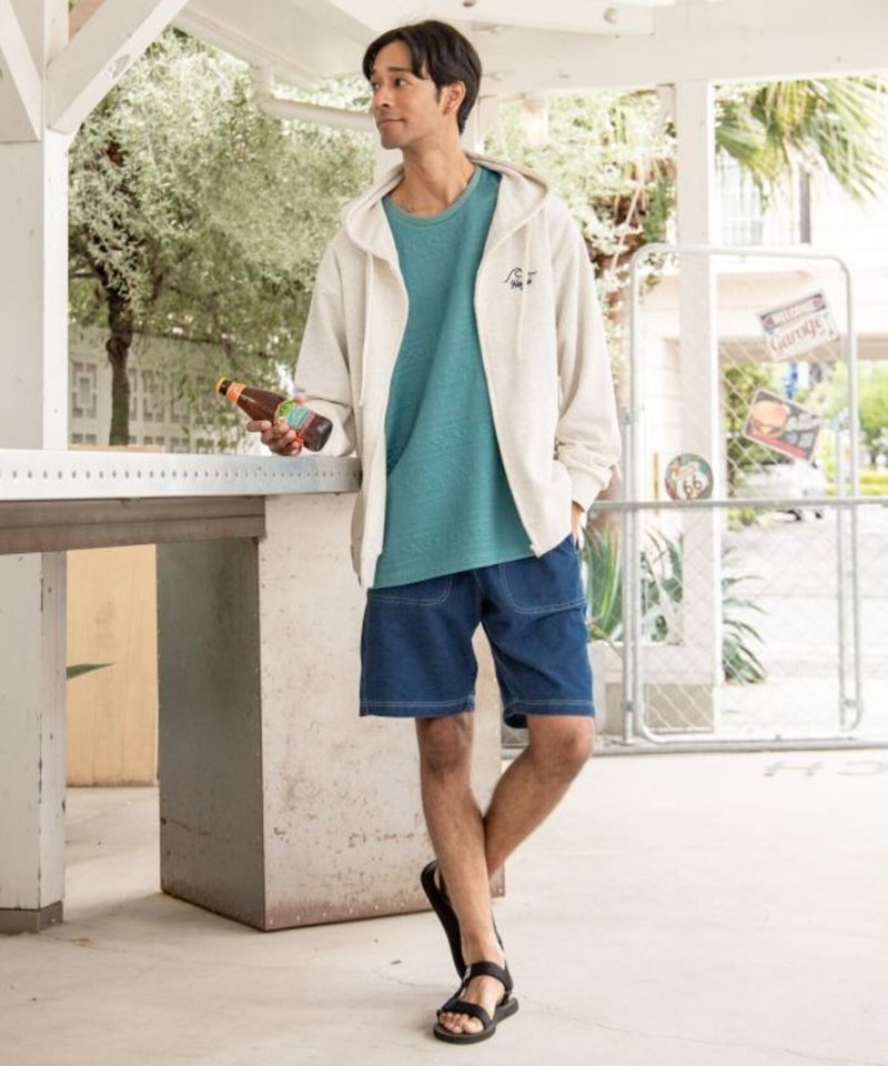 【热门预购】阿啰印花连帽外套 (2色) 4CA-6108 - 中性连帽卫衣/T 恤 - 其他材质 