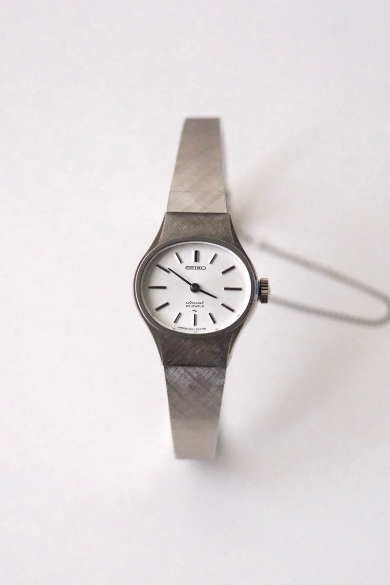 Seiko 80s-90s中古表/复古时钟/时钟/老表/vintage watch/女表 - 女表 - 其他金属 银色
