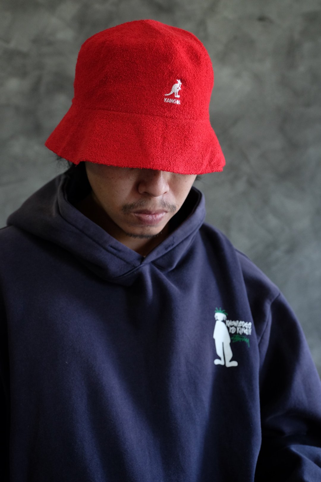 Vintage KANGOL Bermuda Bucket Hat - 帽子 - 棉 