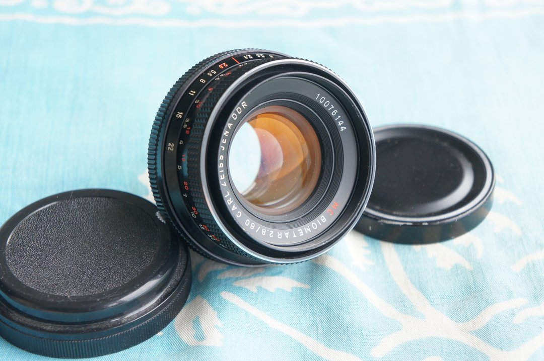 卡尔蔡司耶拿 BIOMETAR 80mm F2.8 中片幅镜头 PENTACON-Six KIEV-6S - 相机 - 其他材质 