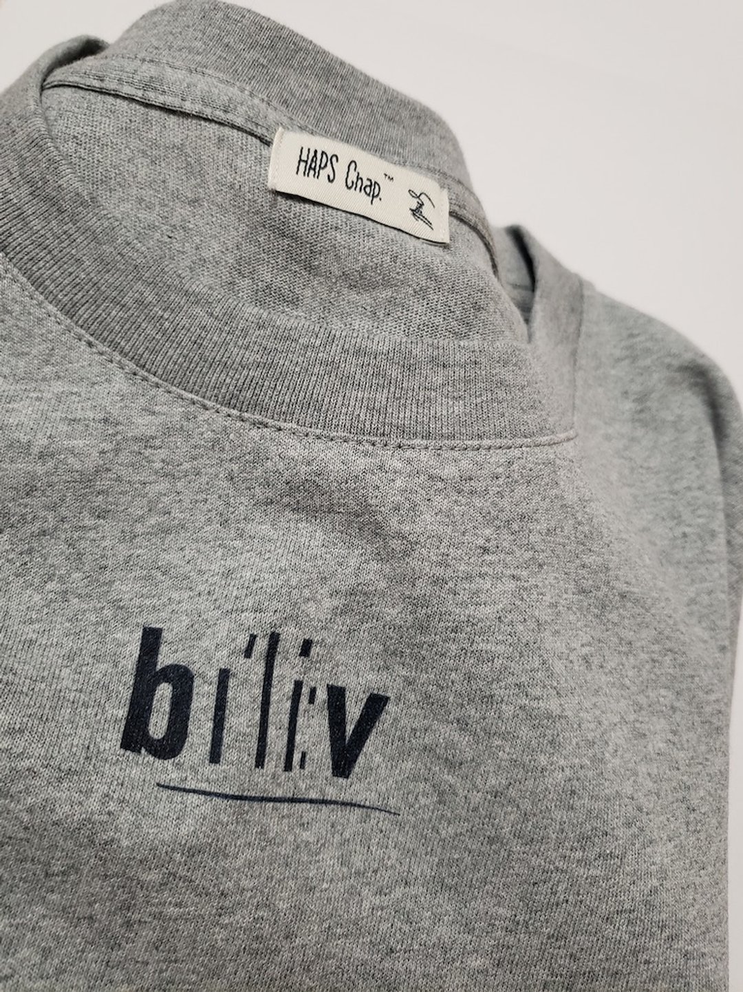 原創 Believe系列 女生特制短袖 Oversize T-shirt - 女装 T 恤 - 棉 灰色