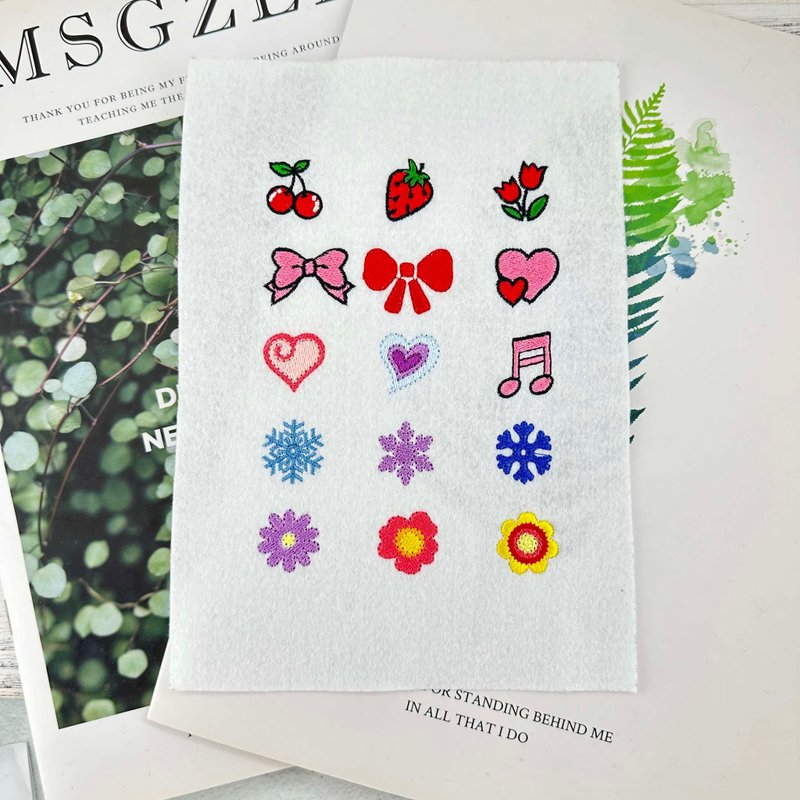 MM-2新图登录 图样参考 定制化 刺绣姓名吊牌 - 行李吊牌 - 其他人造纤维 