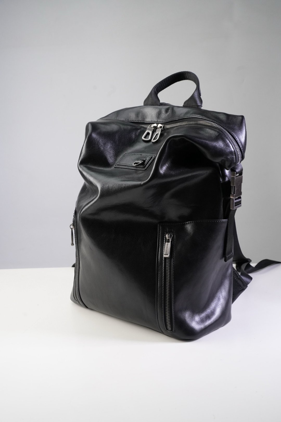 高级定制 牛皮后背包 Backpack - 后背包/双肩包 - 真皮 黑色