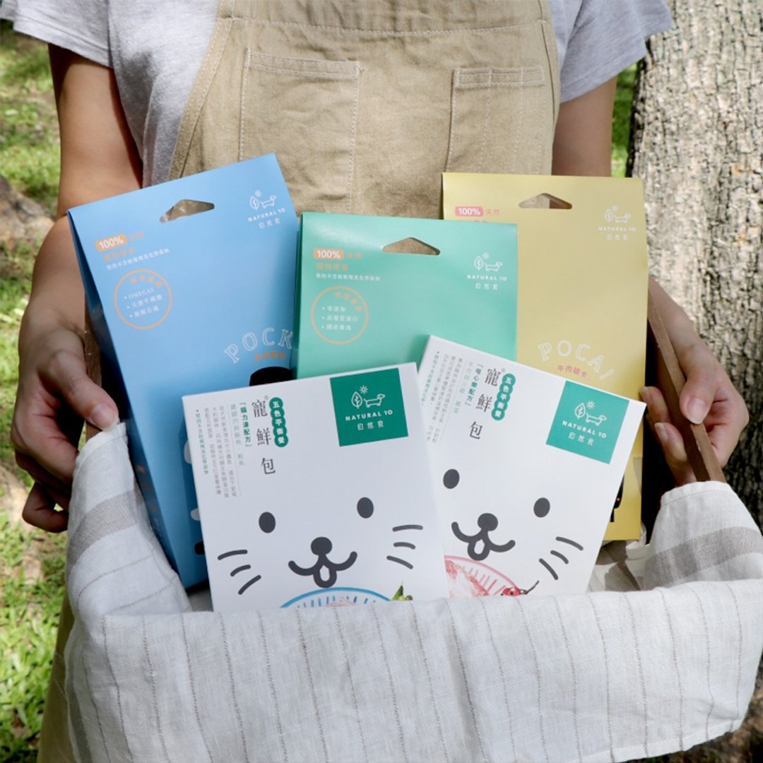 Goody Bag - 喵喵心肾保健福袋(喵心乐配方*2+虱目鱼啵吉*2) - 猫罐头/鲜食 - 新鲜食材 