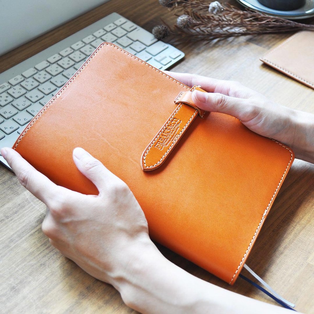 A5 手帐套 Tochigi Leather 枥木皮革 6色选择 文具 Freaks&co. - 笔记本/手帐 - 真皮 绿色