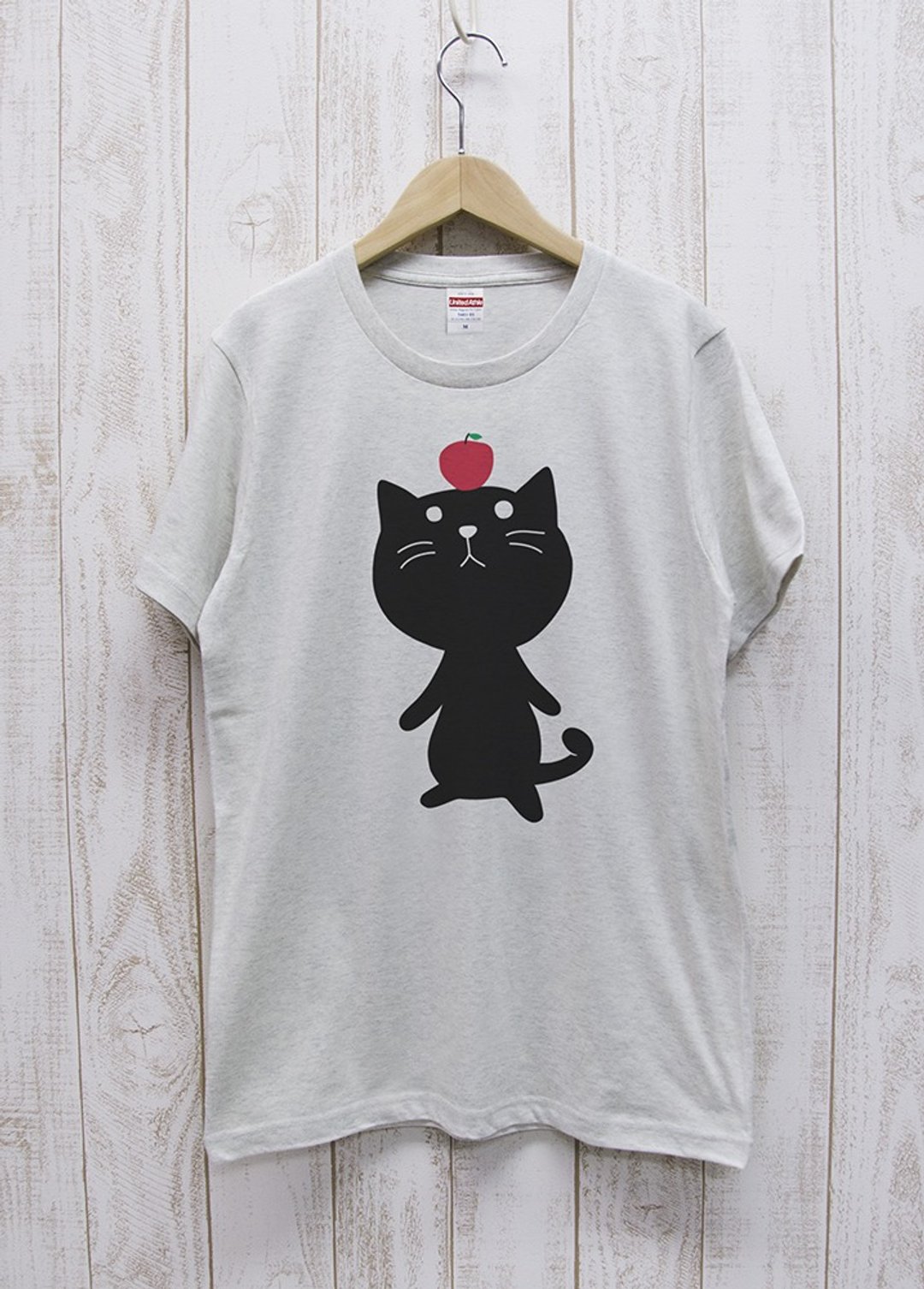 Niten Zero Nyan Tee Apple Oatmeal / R001-T-OA - 中性连帽卫衣/T 恤 - 棉 白色