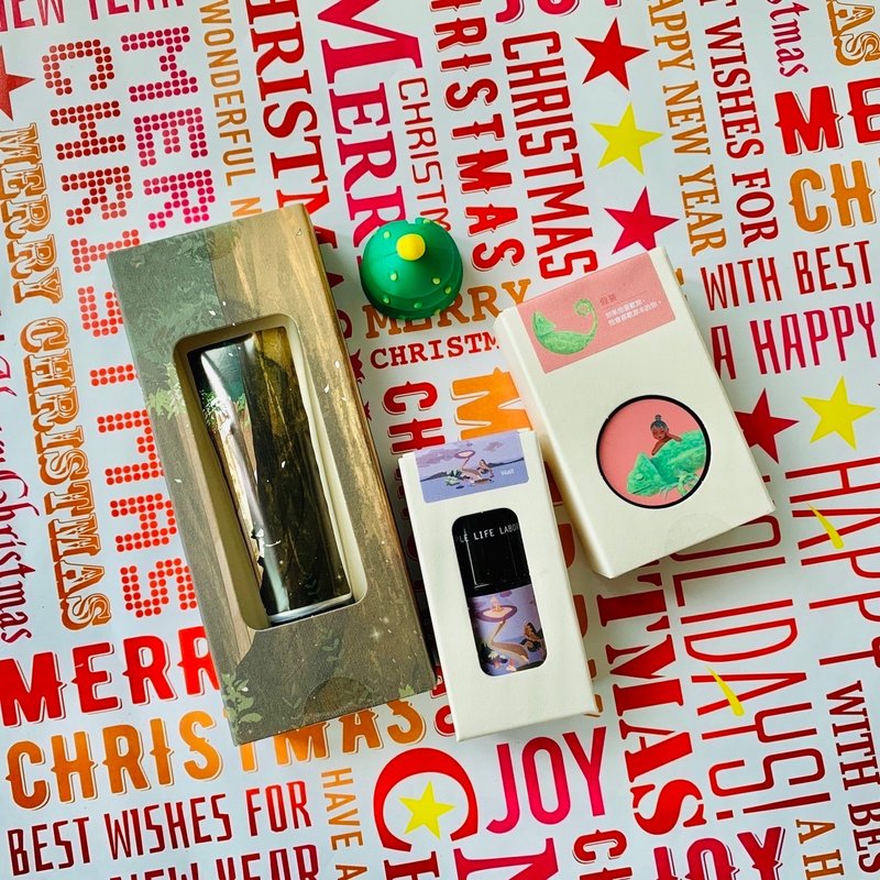 【交换礼物】彭派心意组 / 8ml香膏 + 乳木果油护手霜 + 棒状香膏 - 香水/香膏 - 精油 