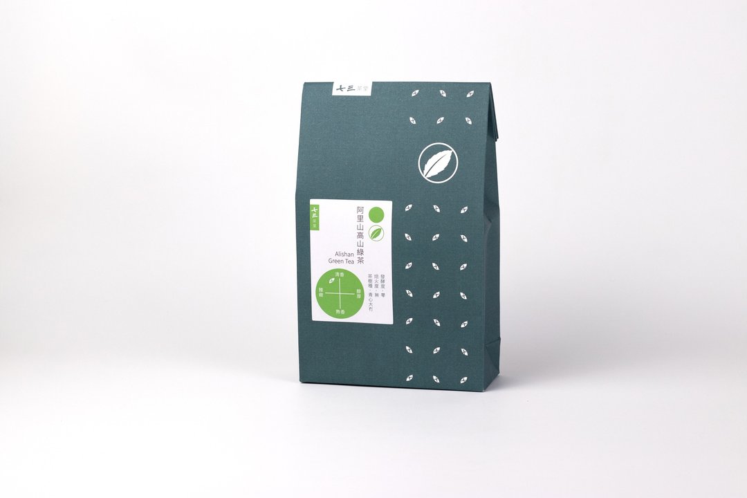 阿里山高山绿茶-生活袋(茶包 28入/茶叶 200g) - 茶 - 其他金属 蓝色