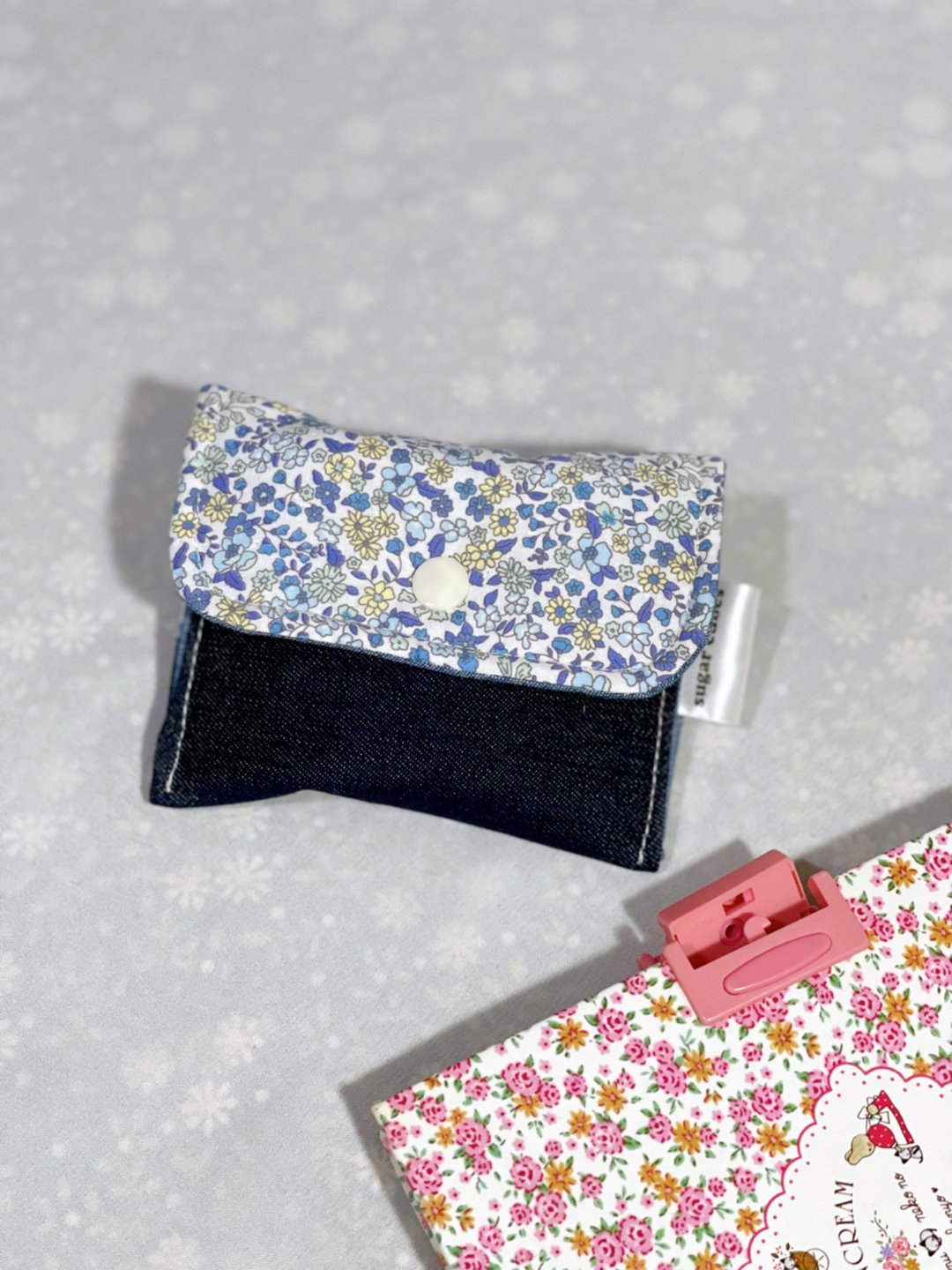 Daisy pouch - 皮夹/钱包 - 棉 