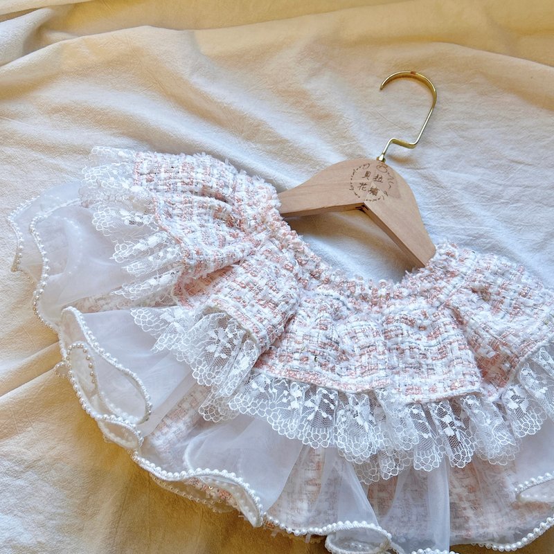 贝拉花绣 摇摇裙摆-婴幼儿儿童-70-120cm可定制-奥萝拉 - 童装裙 - 棉．麻 粉红色
