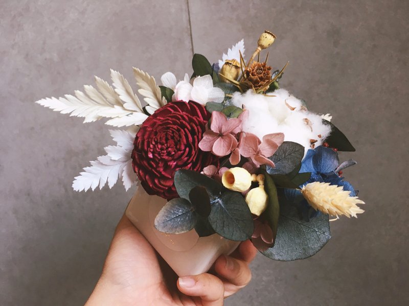 干燥花 不凋花 / 香氛小盆花体验活动 - 植栽 - 其他材质 