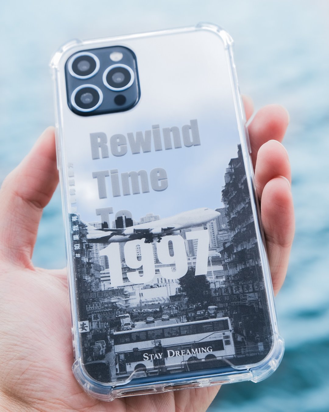 香港品牌  Rewind Time To 1997 镜面 iPhone 手机壳 - 手机壳/手机套 - 塑料 