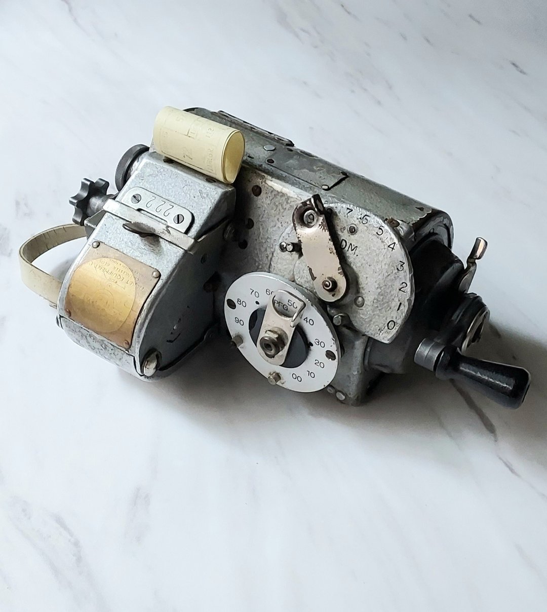 1950's 老英国火车 • 公车列车长古董补票机 功能正常 值得典藏 - 其他 - 其他金属 