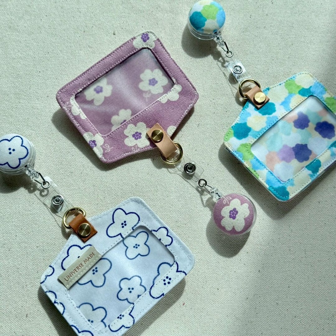 布艺识别证套 - 证件套/卡套 - 棉 紫色