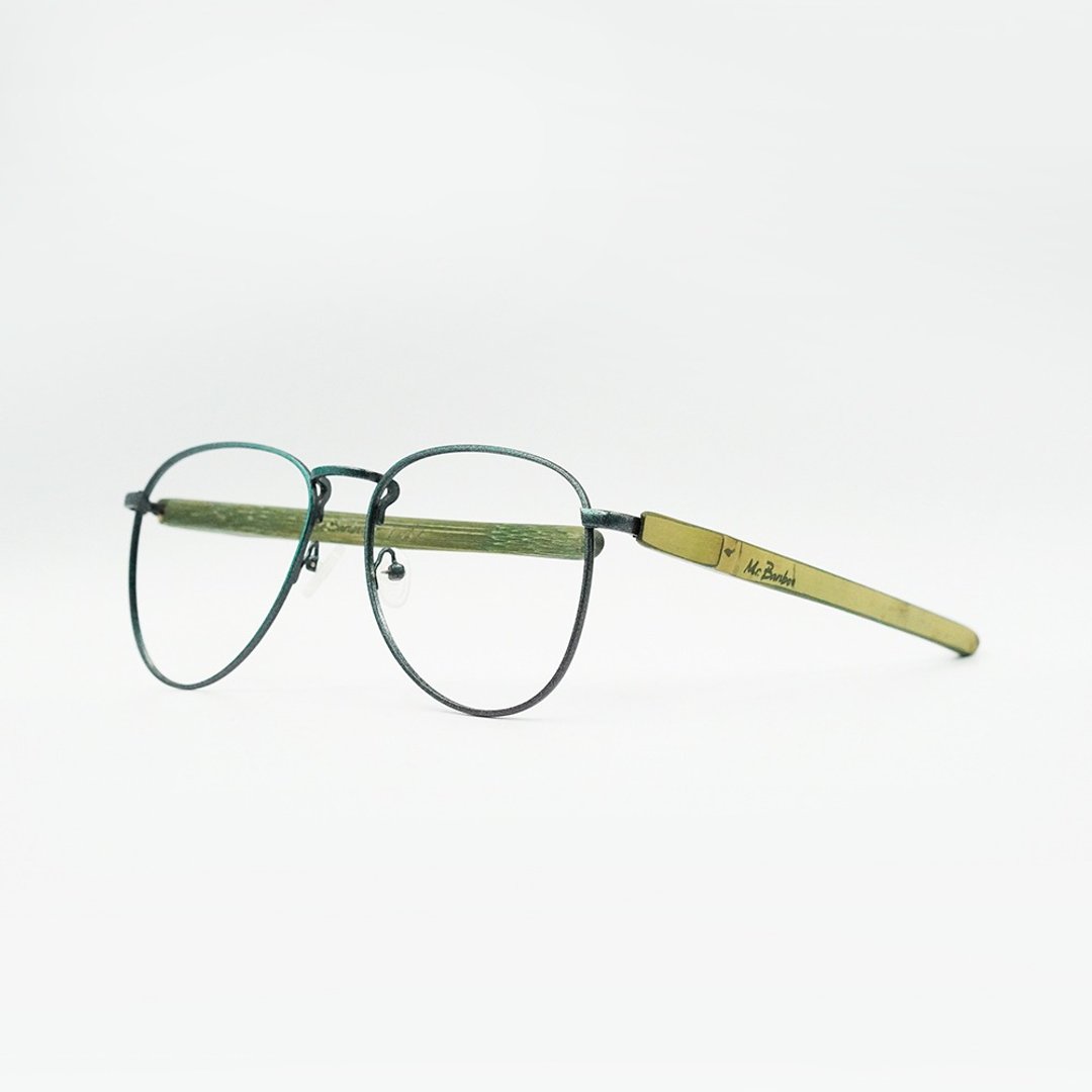 小F 机能竹直脚 黑竹F-42  Mr.Banboo台湾手工眼镜 - 眼镜/眼镜框 - 竹 