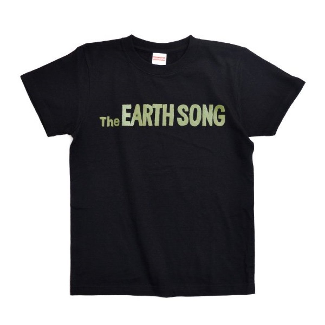 The EARTH SONG Tee - BLK - 女装 T 恤 - 棉 黑色