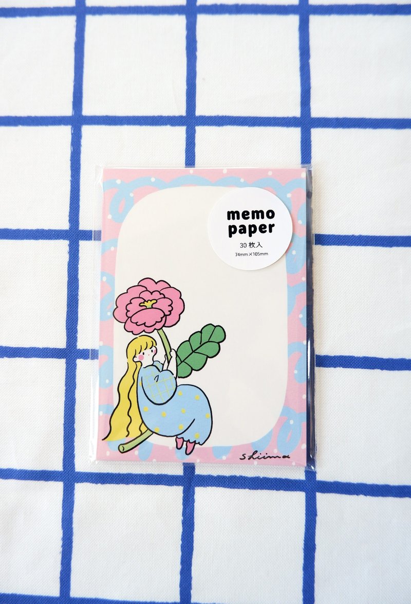 便笺纸A7【单花痴】 - 笔记本/手帐 - 纸 