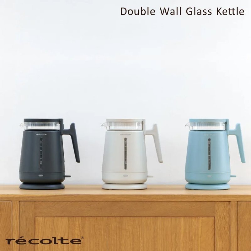 recolte 日本丽克特 Double Wall Glass 玻璃电水壶 RDG-1 - 厨房家电 - 其他材质 