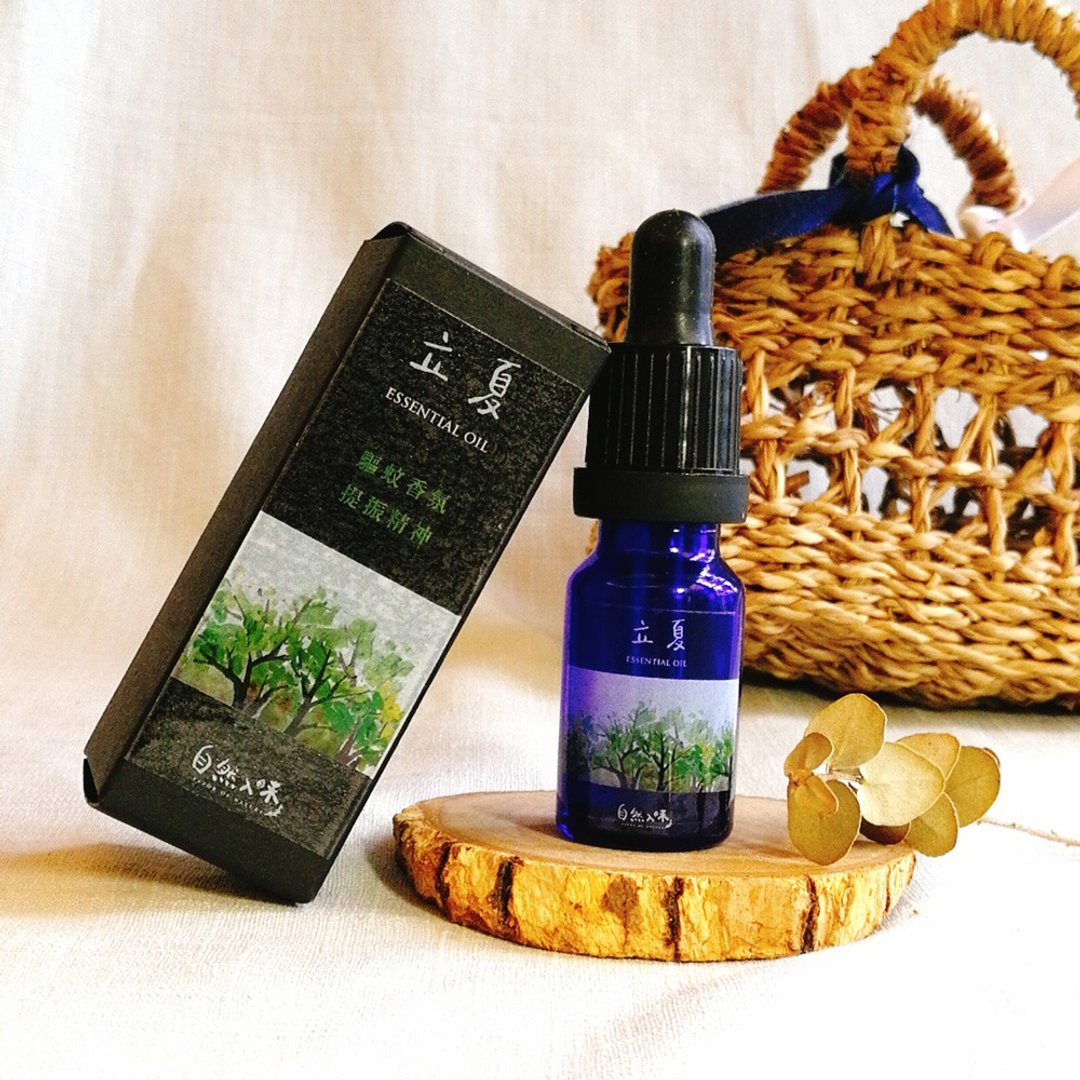 立夏复方精油10ml-面临转换期/醒脑驱蚊香氛/猫咪扩香石 - 香薰/精油/线香 - 植物．花 绿色