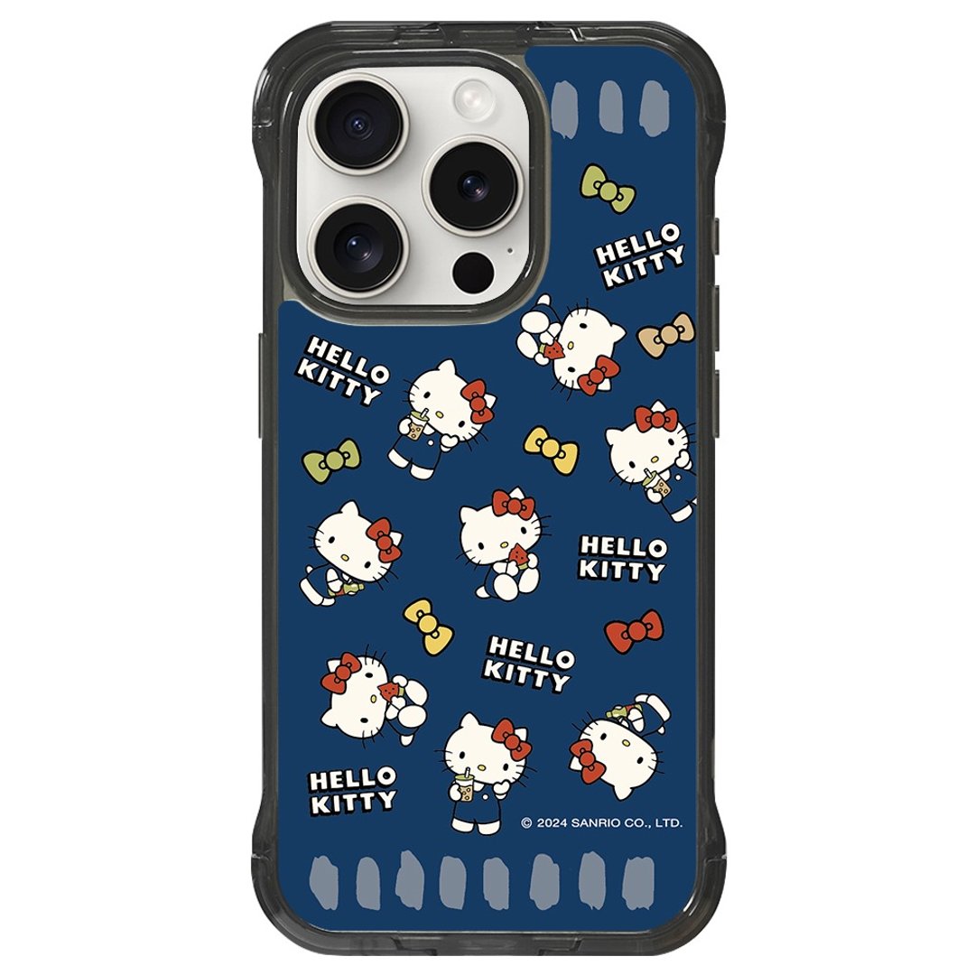 HelloKitty 叠叠乐懒人支架标准透黑 iPhone 16 15 14 13 Pro Max - 手机壳/手机套 - 其他材质 透明