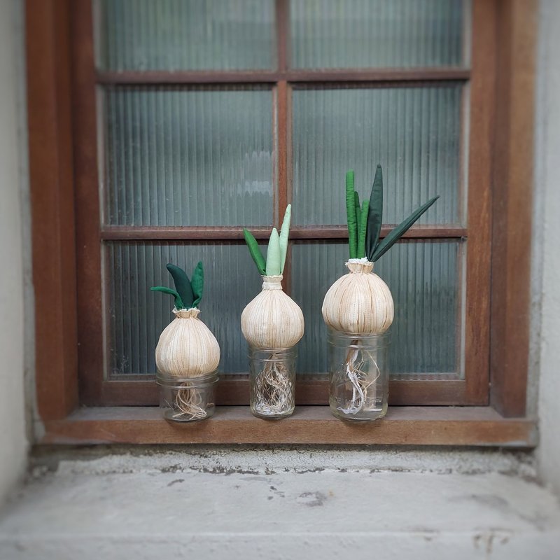 织物蔬菜-洋葱 - 摆饰 - 棉．麻 卡其色