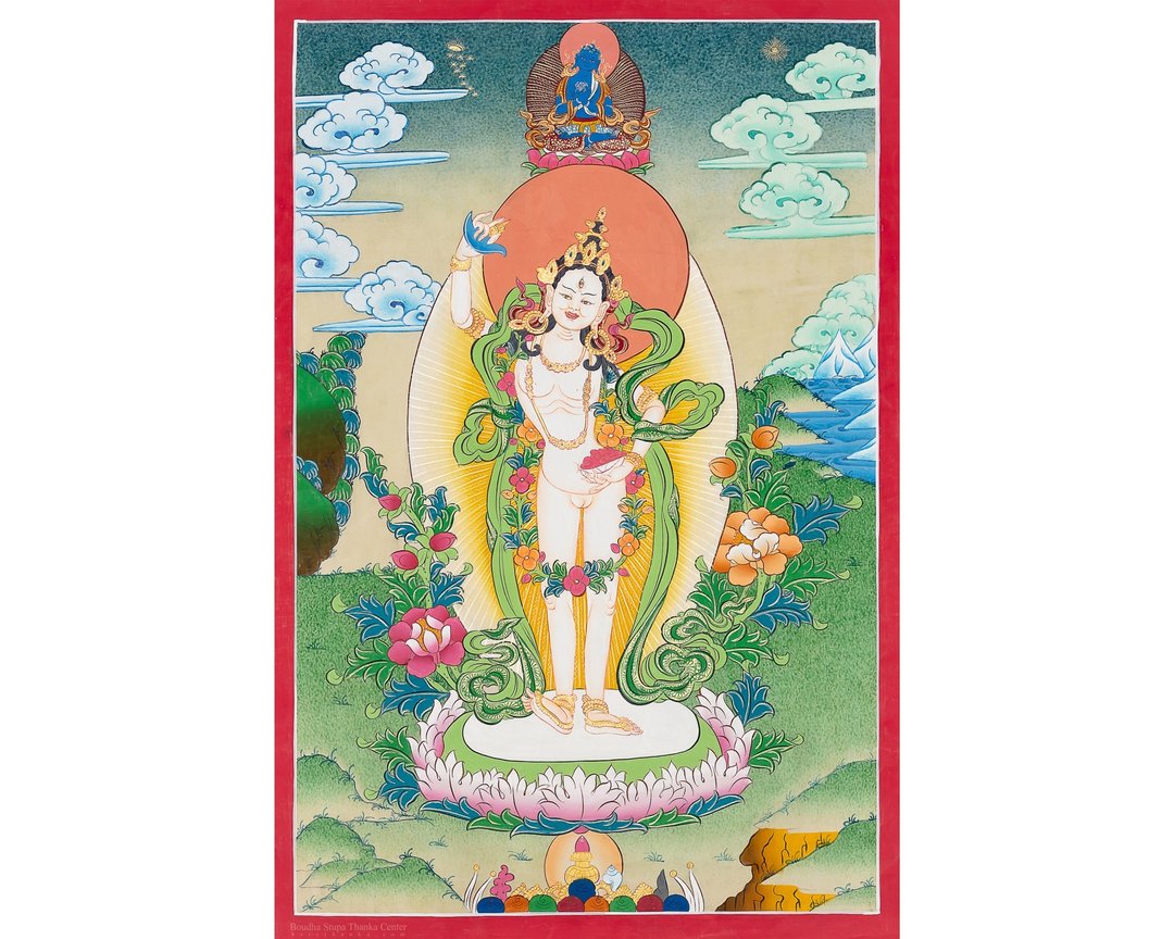 玛吉拉布敦唐卡  智慧与慈悲的化身 - 墙贴/壁贴 - 其他材质 多色