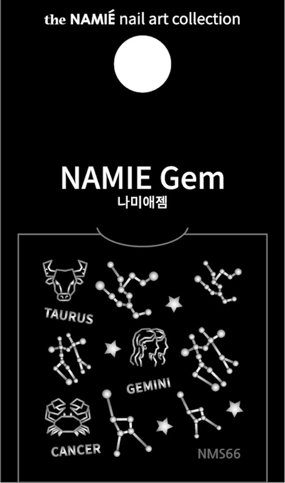 【专业用】NAMIE Gem 美甲装饰艺术贴纸 Normal Metallic 66 - 指甲油/指甲贴 - 纸 金色