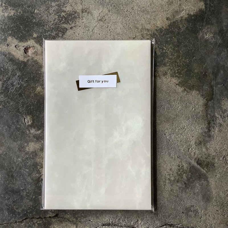 信封/直式/描图纸/白云雾/5入 - 信封/信纸 - 纸 透明