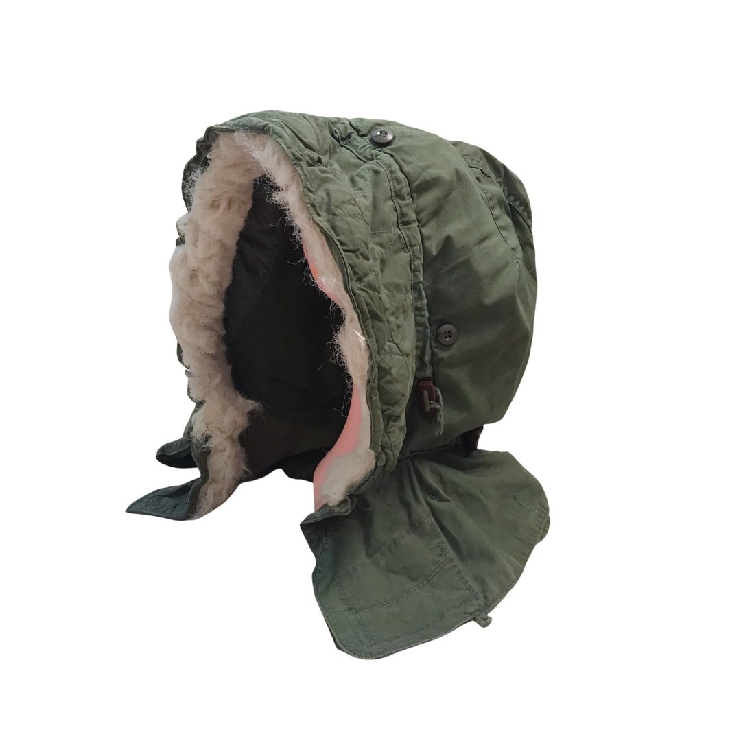 Vintage M65 Parka Hood C - 帽子 - 其他人造纤维 绿色
