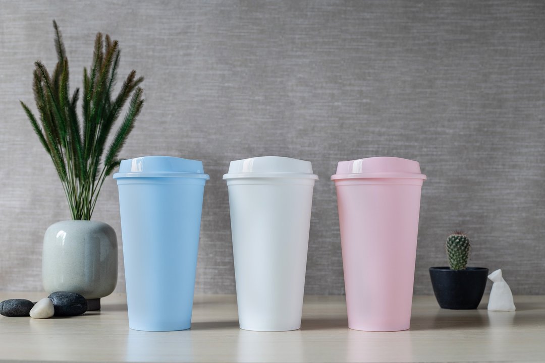 Reusable hot cup - 咖啡杯/马克杯 - 塑料 多色
