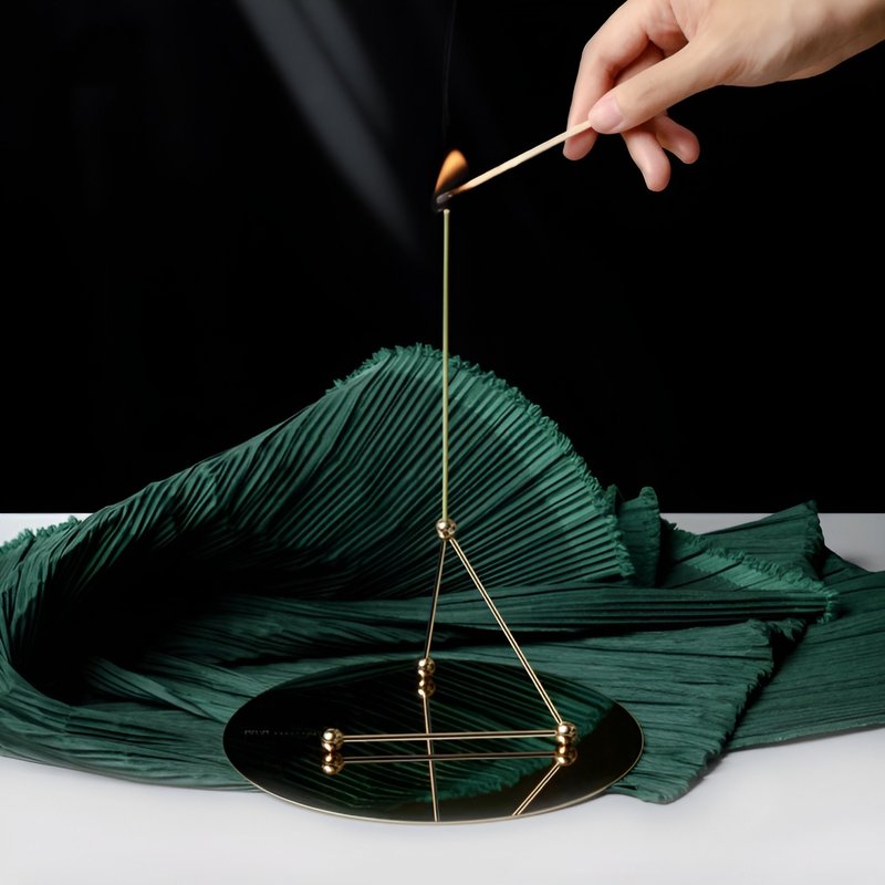 DAILYLAB三生香插线香座香薰礼盒高端创意送礼物香氛摆件家居饰品 - 香薰/精油/线香 - 其他金属 