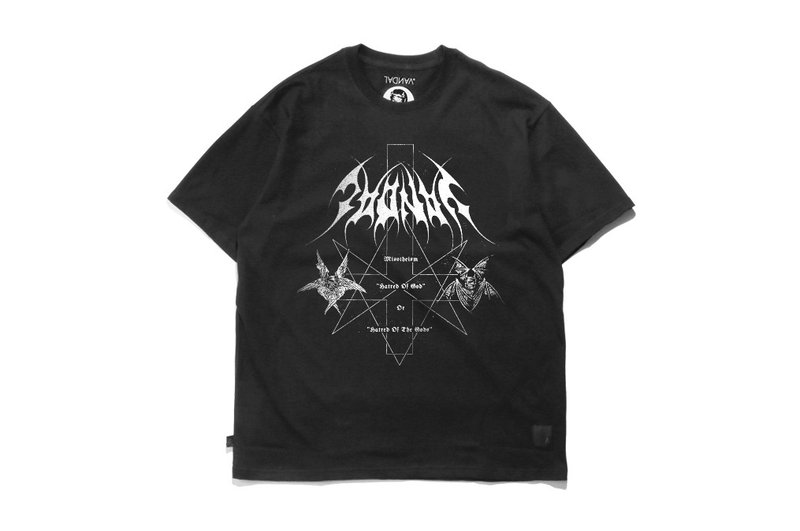 VANDAL 厌神论短T - 男装上衣/T 恤 - 棉．麻 黑色