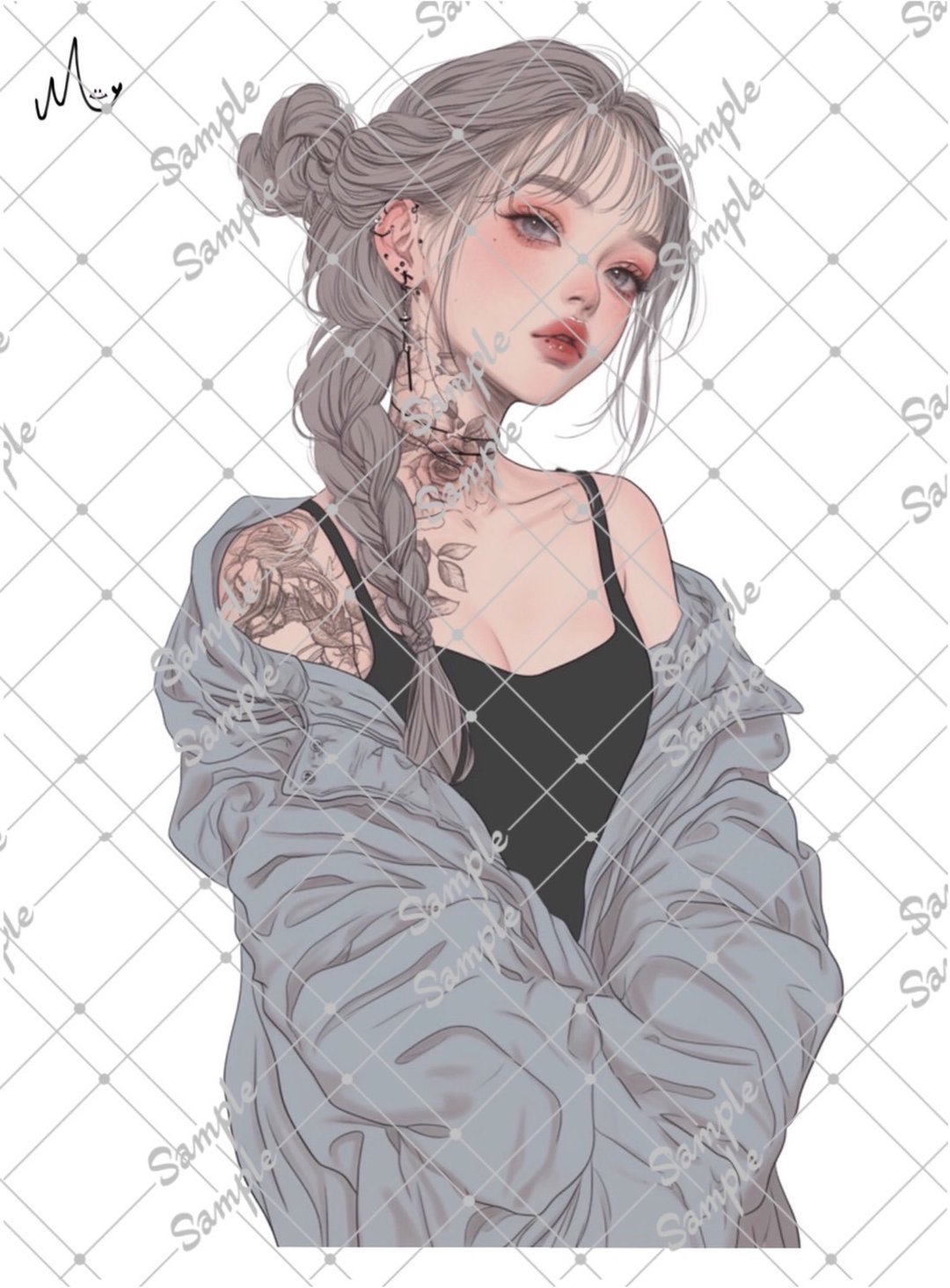原创人物贴纸 - 贴纸 - 纸 