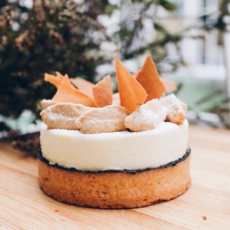 提拉米苏玛奇朵塔-白天鹅的勇士 - 咸派/甜派 - 新鲜食材 咖啡色