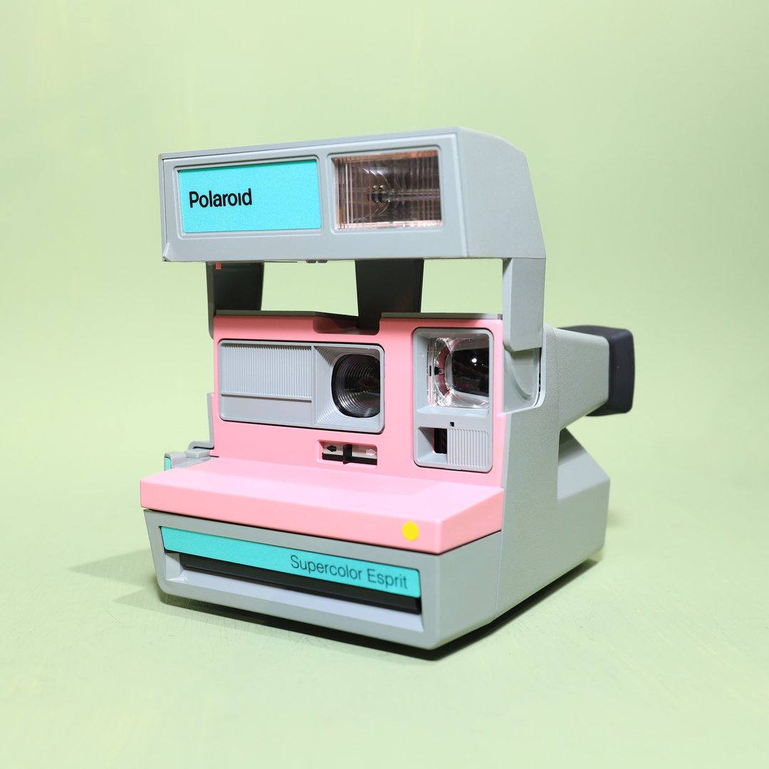 【Polaroid杂货店】Polaroid SuperColor 600型 宝丽来 拍立得 - 其他 - 塑料 粉红色