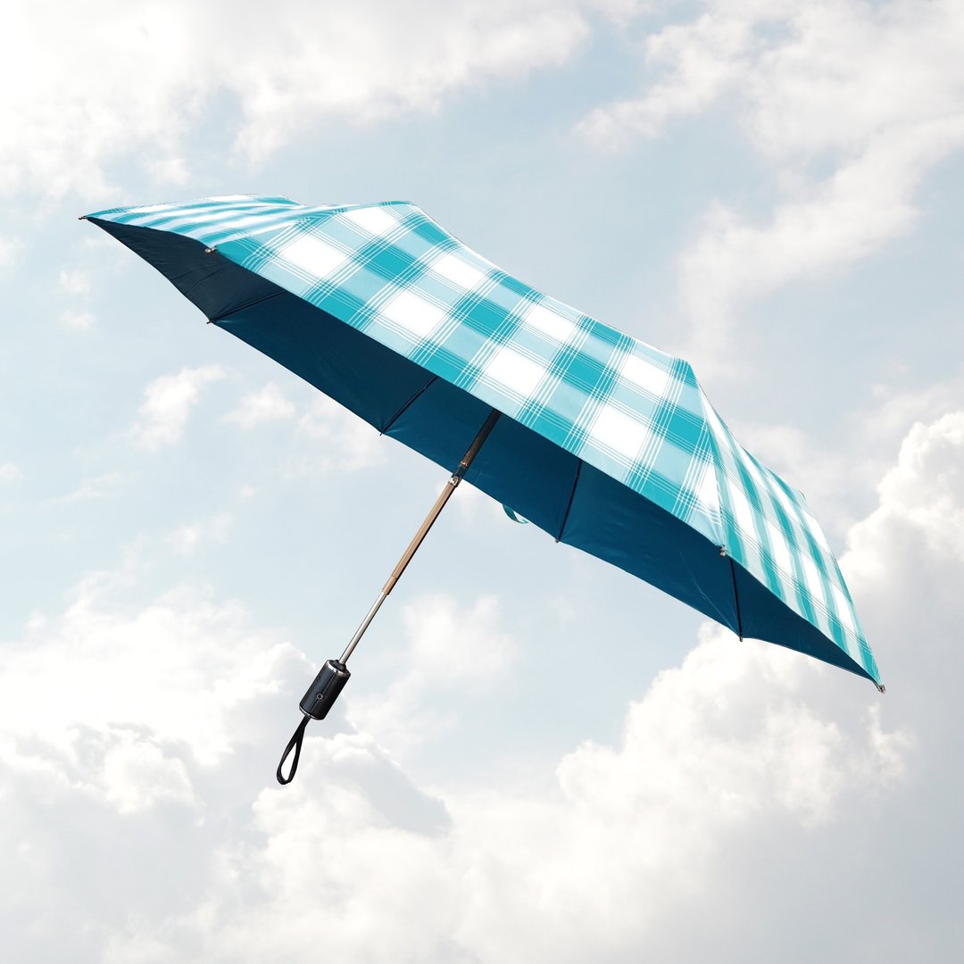 Prolla 英伦格纹自动伞 | 4色 - 雨伞/雨衣 - 防水材质 