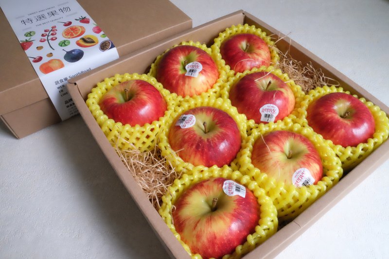 【2023 知味中秋】新西兰爱妃苹果 8 入 - 其他 - 新鲜食材 红色