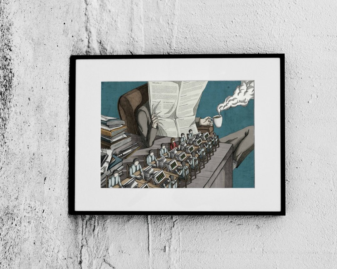 数位艺术创作- OIII - 海报/装饰画/版画 - 纸 