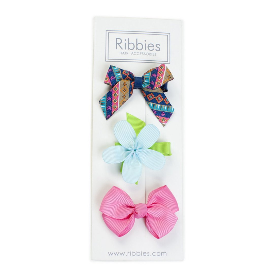 英国Ribbies 综合缎带3入组-London - 发饰 - 聚酯纤维 