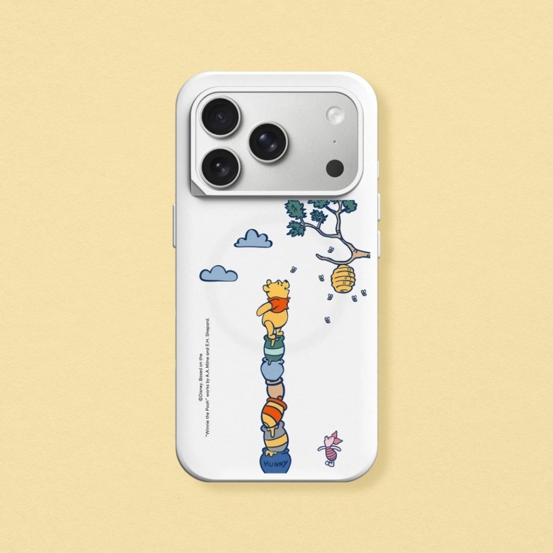 SolidX 强化缓冲防摔磁吸手机壳∣小熊维尼/维尼在爬树 for iPhone - 手机壳/手机套 - 塑料 多色