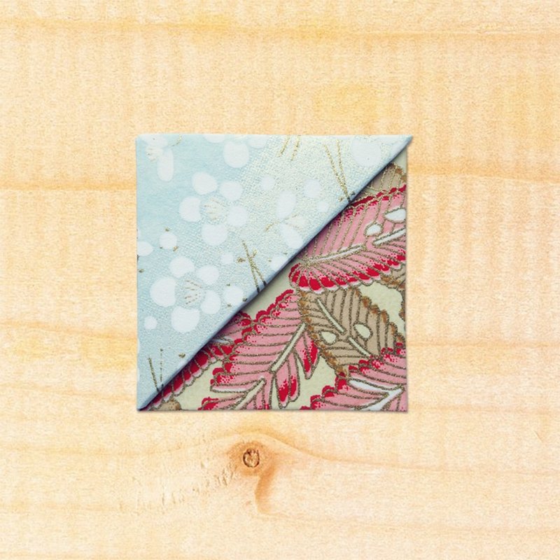 花角书签 -日本进口和纸 / 手工书签-bookmark #035 - 书签 - 纸 